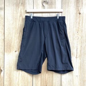 Lululemon Black Shorts 10" Inseam Mens Sz Medium